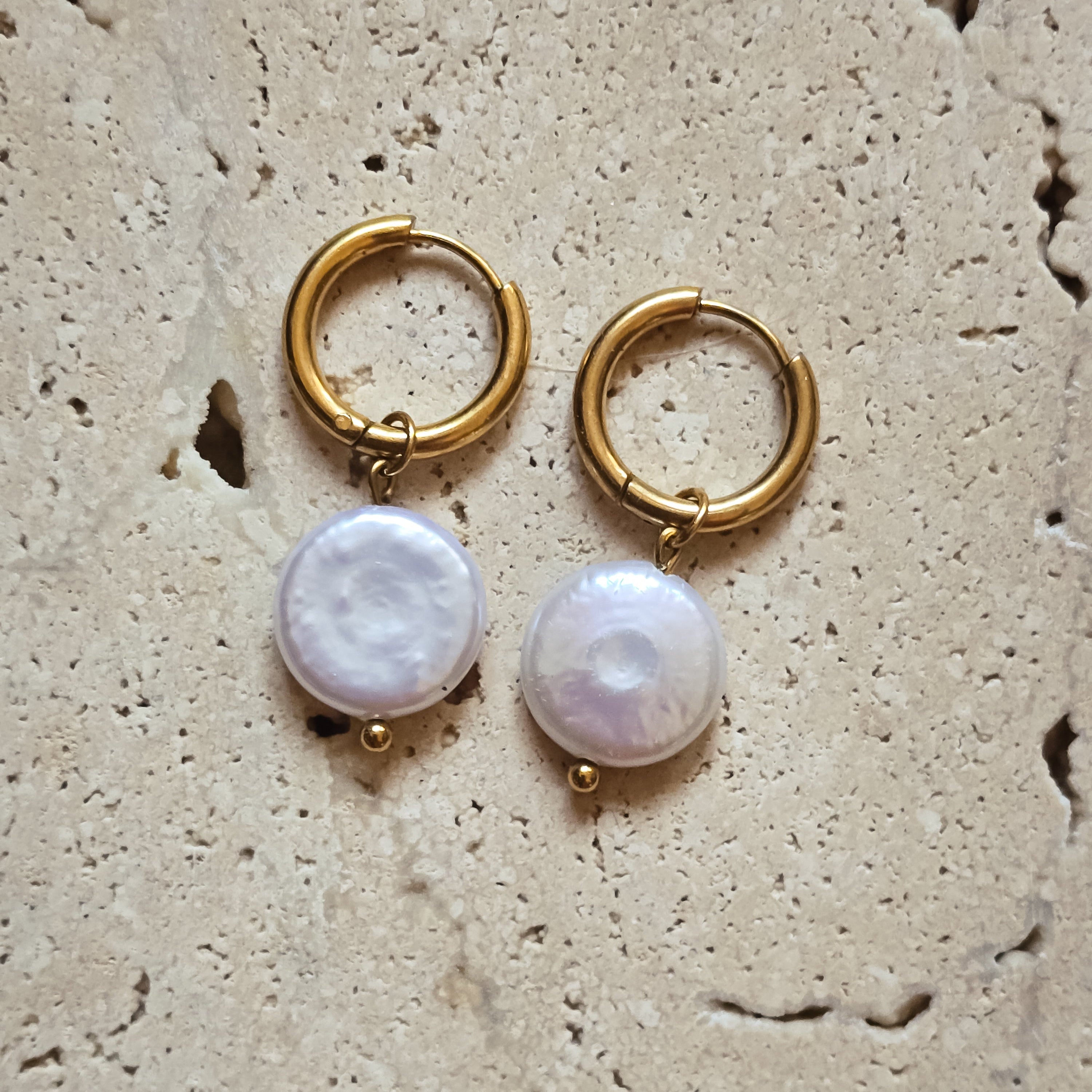 Bijoux en perles d’eau douce - bijoux femme acier inoxydable - Clyvia Bijoux